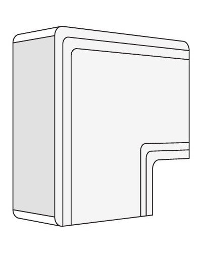 Угол плоский NPAN 60x40 мм DKC 01739 в Череповце Аксессуары для кабель-канала Pintop.ru