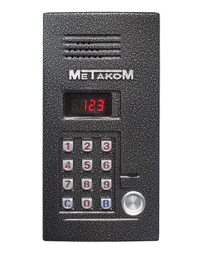 Блок вызова домофона Метаком MK2012-TM4EV в Череповце Блоки вызова многоабонентные Pintop.ru